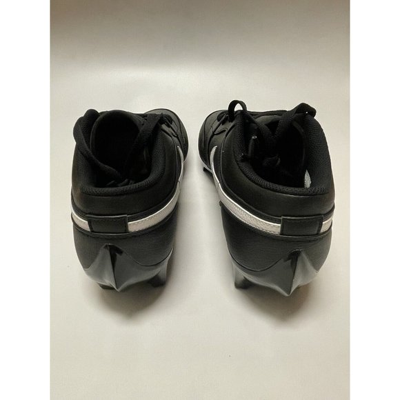 Nike Jordan 1 Low TD Football Cleats Black FJ6245-001 Men\'s Size 14 US